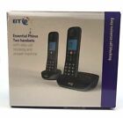 Digital Cordless Phone Twin Handset Home Telephone Landline Answering Machine BT