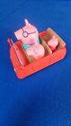 Peppa Pig Push and Go Car with Mummy Pig, Daddy Pig and George