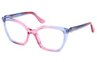 Montatura per occhiali da vista donna Guess montature cat eye lenti neutre rosa