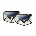 1-4x Lampada luce faretto faro esterno energia solare 100 LED sensore movimento