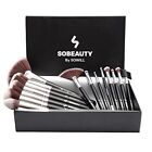 SOBEAUTY by SOWILL set 15 pennelli trucco professionale make up setole ve
