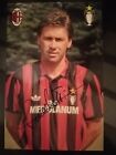 Cartolina postcard calcio football MILAN CARLO ANCELOTTI autografato anni 80/90