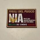 Patch NIA - Nucleo Investigativo antincendi  VIGILI DEL FUOCO con Velcro