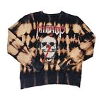 The Black Keys Heavy Metal Hip Hop Acid Wash Sweatshirt, Small
