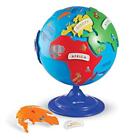 Learning Resources- Mappamondo Puzzle, Colore, LER7735 - NUOVO