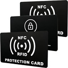3Pcs RFID Carta Blocco,Protezione Rfid,Carta Di Blocco Rfid/Nfc,Rfid Protection