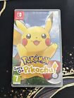 Pokémon Let’s Go Pikachu Nintendo Switch Game. Free Postage