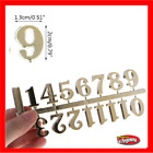 Serie dei Numeri ARABI pvc per orologi a parete DIY - altezza mm. 2O