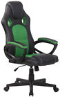 Poltrona sedia ufficio girevole gaming HLO-CP14 ergonomica ecopelle verde
