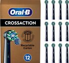 Oral-B CrossAction Testine di Ricambio per Spazzolino Elettrico - Nere 12 Pezzi