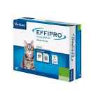VIRBAC  EffiPro 50 mg Gatto 4 pipette   Antiparassitario Spot on per Gatti-