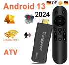 2024 TV-Stick Android 13 ATV mit TV-App Store 4k 3D-TV-Box 2,4g/5g Vioce ✔️DE📦
