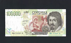REPUBBLICA ITALIANA 100000 LIRE CARAVAGGIO SECONDO TIPO 1994 LETTERA A