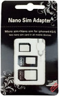 ADATTATORE NANO SIM 4 in 1 (Nano SIM to Micro SIM Card+ Micro SIM to Standard Ca