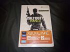 CALL OF DUTY MODERN WARFARE 3 Xbox Live Gold 12 Month Pack Used/Expired