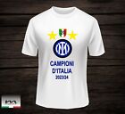 T-shirt Uomo /Donna Maglietta  SCUDETTO INTER /CAMPIONI D ITALIA 2024 inter3