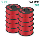 10*1KG SUNLU PLA+ PETG PLA ABS Filamento per Stampante 3D 1.75mm Neatly Wound