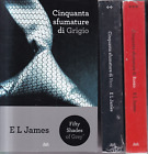 N4 - CINQUANTA SFUMATURE DI GRIGIO ROSSO NERO - Trilogia Cpl E.L.James - Nuovi