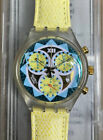 Swatch Chrono 1994 SCK 106 Lemon Breeze Vintage Watch Orologio vintage Swiss