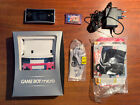 Nintendo GAME BOY MICRO con caja, faceplates + SUPERCARD. Americana. Region free