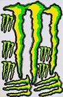 Monster Energy Adesivi Graffio Verde Grande Casco Moto Carena Husqvarna Arrow 46