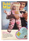 Pubblicita  Bebi Mia Gig Bambola Buono Per Prenotazione Advertising 1987 (T7)