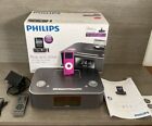 Philips DCB291/05 Docking Station & Pink 2nd Generation iPod DAB Radio Speakers