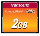 Transcend 2gb Compact Flash Card (133x) Ts2gcf133 CompactFlash