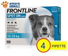 Frontline Spot On Cane per Cani da 10-20 kg  1 / 4 / 6 / 8+1  / 12 pipette