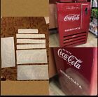 Adesivi Logo Coca Cola Kit 7 Pezzi Ghiacciaia Piccolo Frigorifero Restauro