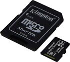 Micro SD 64GB Kingston CANVAS SELECT PLUS Memoria MicroSD Memory 64 GB w/adapter