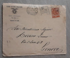 1902 storia postale regno busta con annullo a bandiera VITT. EM. III°