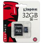 Kingston micro SD SDHC microsd Memory Card schedina 32GB Classe 10 adattatore