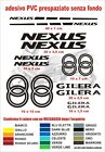 Adesivi Gilera Nexus 125 300 500 strisce logo decals kit stickers tuning scooter