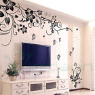 Wall sticker adesivo parete Fantasy decorazione adesiva casa ramo fiori farfalle