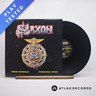 Saxon Iron Wheels 12" Single Vinyl Record 1993 WARPL 8 (0862) Warhammer - EX/VG+