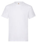 Fruit of the Loom Mens Heavy Cotton T-Shirt Classic Fit Plain T Casual Tee Shirt