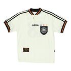Germany 1996-98 Adidas Shirt | Vintage 90s Football Sportswear White Small VTG