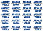 Alcohol Absolut Vodka Personalised gift wrapping paper Birthday Mothers Father