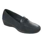 Dr Scholl CARNIA pantofole scarpe Memory Cushion elastico pelle zeppa