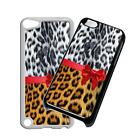 Animali Leopardo Stampa Custodia Cover Telefono per IPHONE 4 5 6 Ipod Galaxy S4