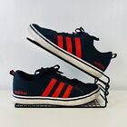 Adidas Trainers VS Pace - UK 7.5 - Navy Red Unisex Adult