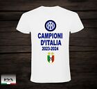 T-shirt Uomo /Donna Maglietta  SCUDETTO INTER /CAMPIONI D ITALIA 2024 inter