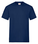 Fruit of the Loom Mens Heavy Cotton Plain T-Shirt Casual Tee Shirt 5 PACK Tshirt