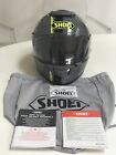 Shoei GT Air Large Helmet. Gloss Grey/Yellow. Exc condition-barely worn.