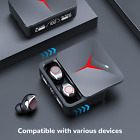 Auricolari Bluetooth 5.3 Wireless Hifi Stereo Auricolare in Ear 140 ore