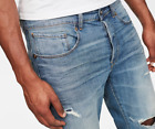 G-Star 5650 3D Relaxed Tapered Stretched Ripped Blue W33 L32 RRP £135.00