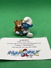 PUFFI SMURFS PUFFO SMURF BABY CON ORSACCHIOTTO BABY WITH TEDDY 20205