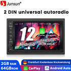 DAB+ Android12 Autoradio 2 DIN Carplay 2+64G 7 Zoll GPS NAVI BT WIFI USB SWC RDS
