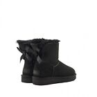 UGG Australia Stivali Donna W MINI BAILEY BOW II 1016501 Black Women s Boots